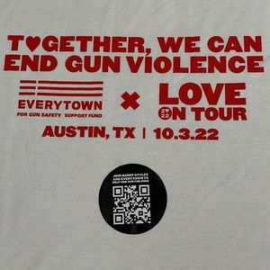Harry Styles Love On Tour Austin Exclusive T-shirt